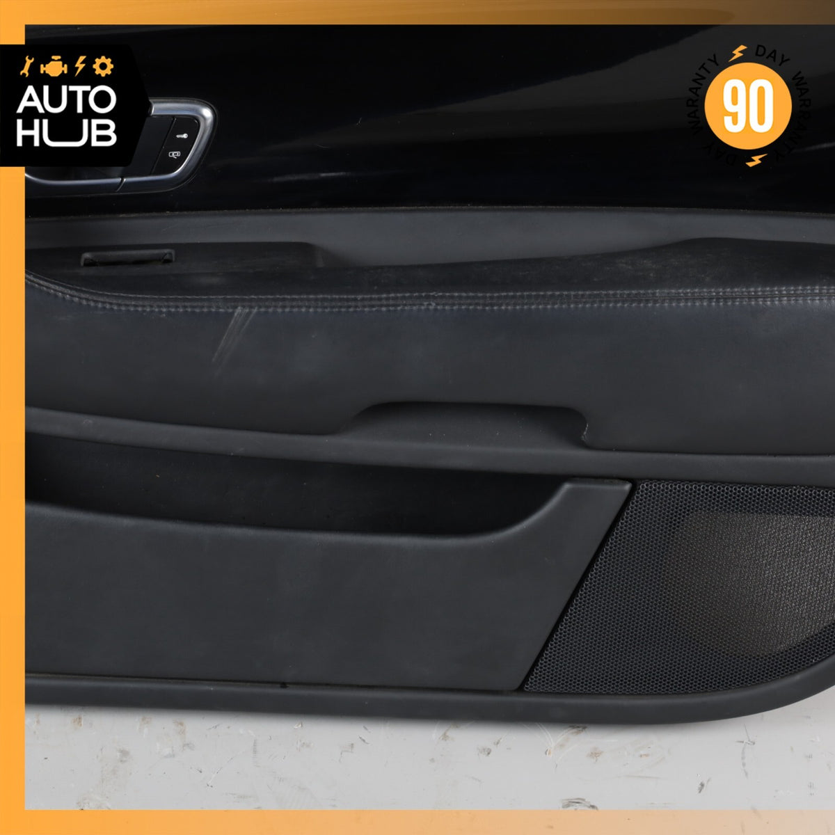03-10 Bentley Continental GT Right Passenger Side Interior Door Panel Black OEM - photo 8
