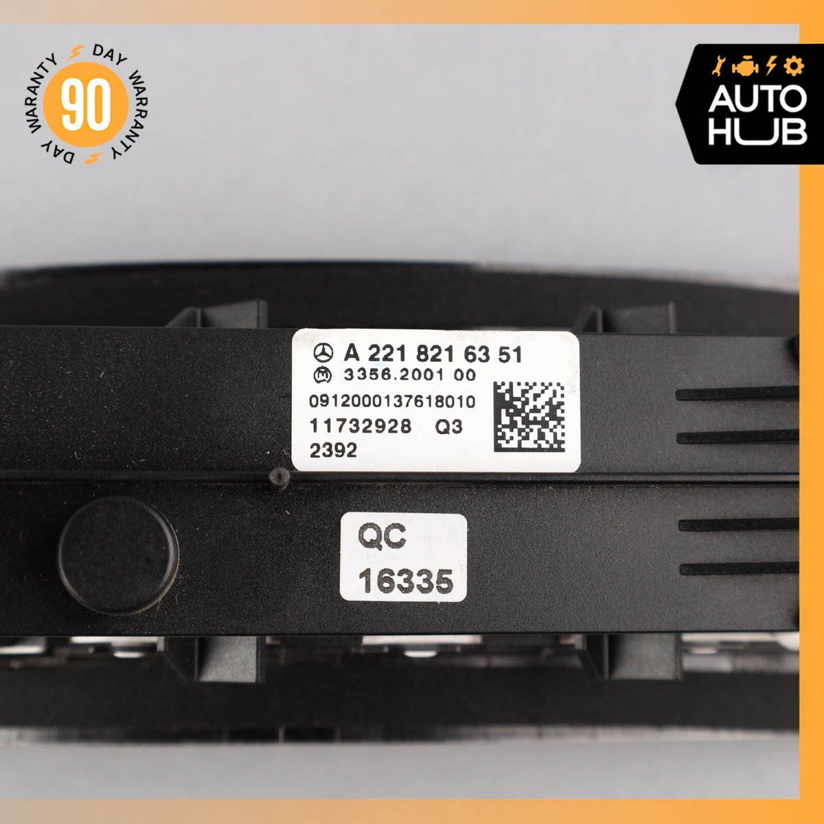 10-13 Mercedes W221 S63 AMG Instrument Cluster Control Switch 2218216351 OEM - photo 8
