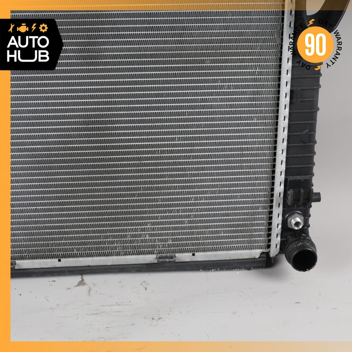 07-12 Mercedes R230 SL550 Engine Cooling Radiator A/C Condensor Oil Cooler OEM - photo 5