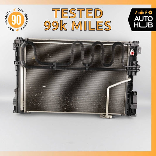 Mercedes W207 E350 E400 Engine Water Cooling A/C Condenser Radiator OEM 99k - photo 1