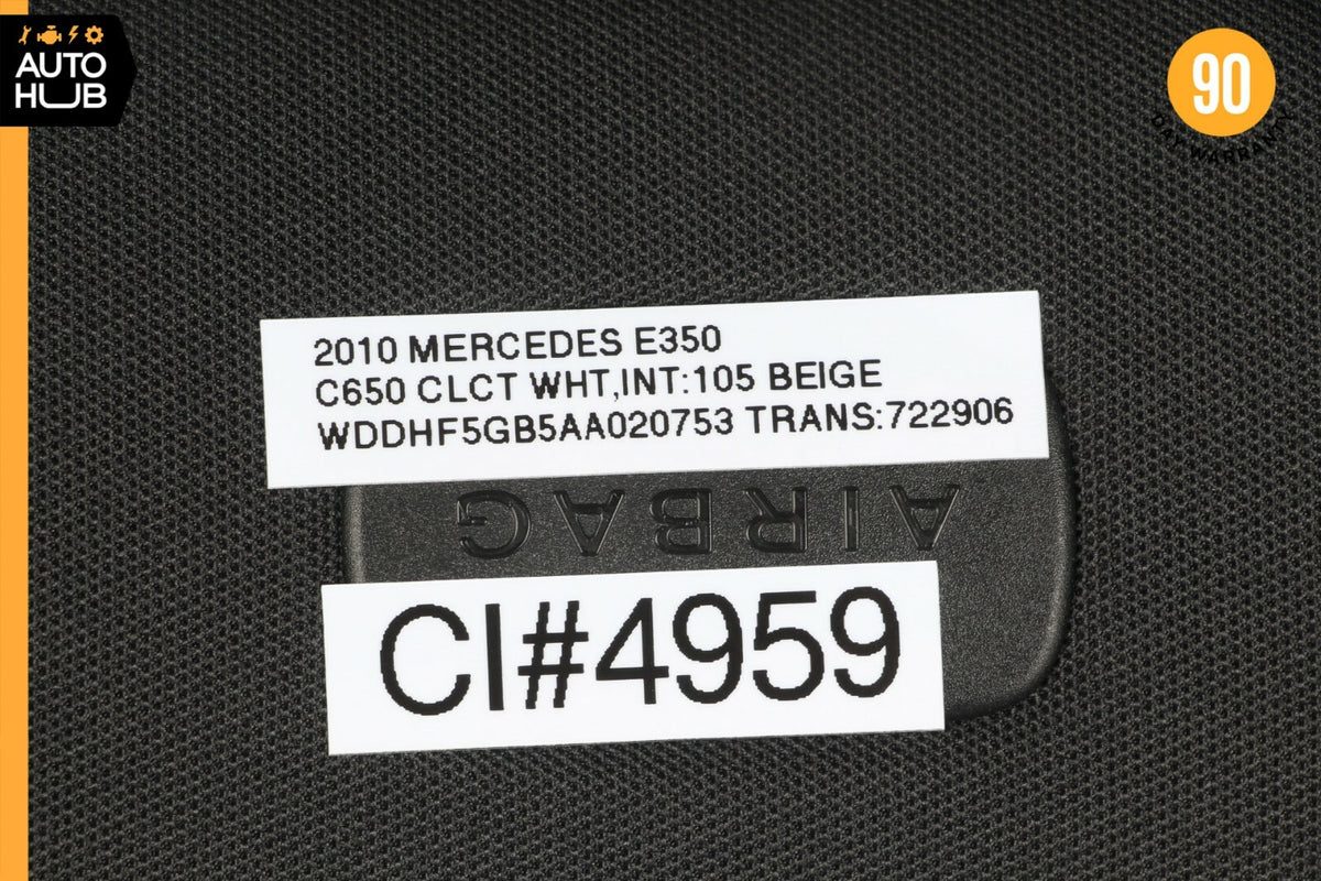 10-16 Mercedes W212 E350 E400 E550 A-Pillar Trim Front Right Side Black OEM - photo 12