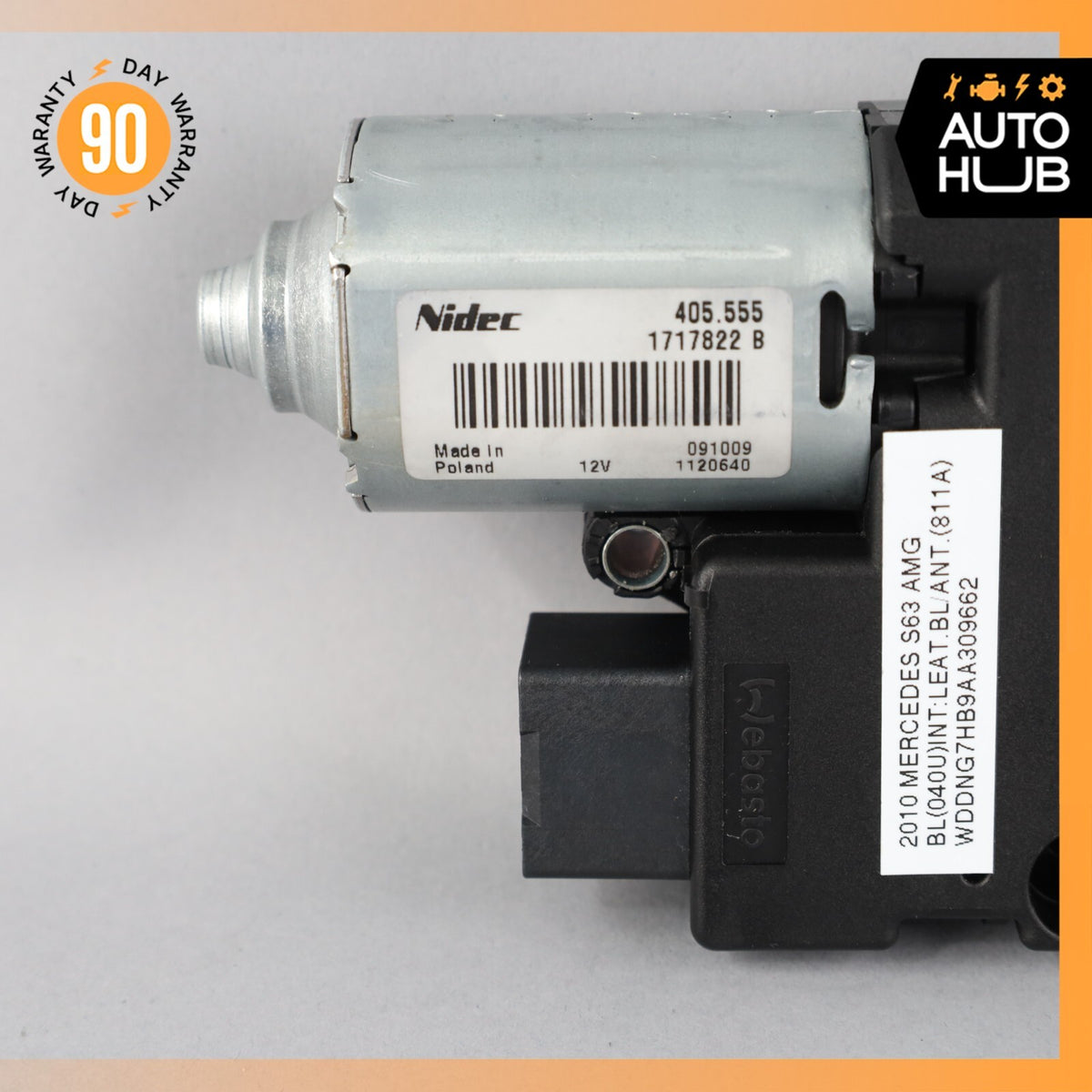 07-13 Mercedes W221 S63 AMG S550 S400 Sunroof Sun Roof Motor 2218204742 OEM - photo 6