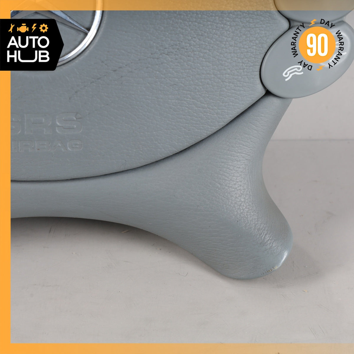 Mercedes R230 SL500 SL55 CLK500 E350 Steering Wheel Airbag Air Bag Black OEM - photo 5