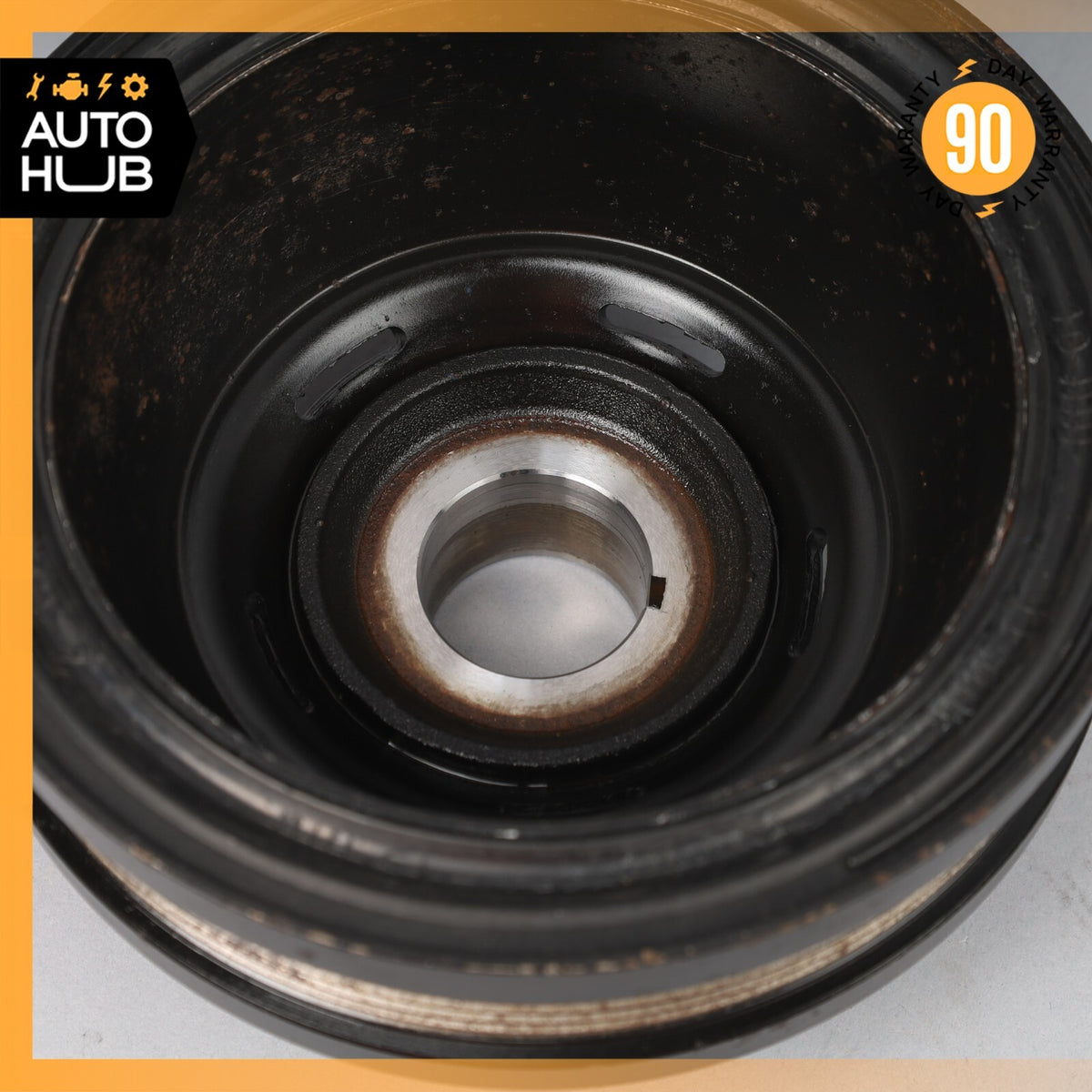 Mercedes W205 C43 AMG Engine Crankshaft Pulley Vibration Damper OEM - photo 11