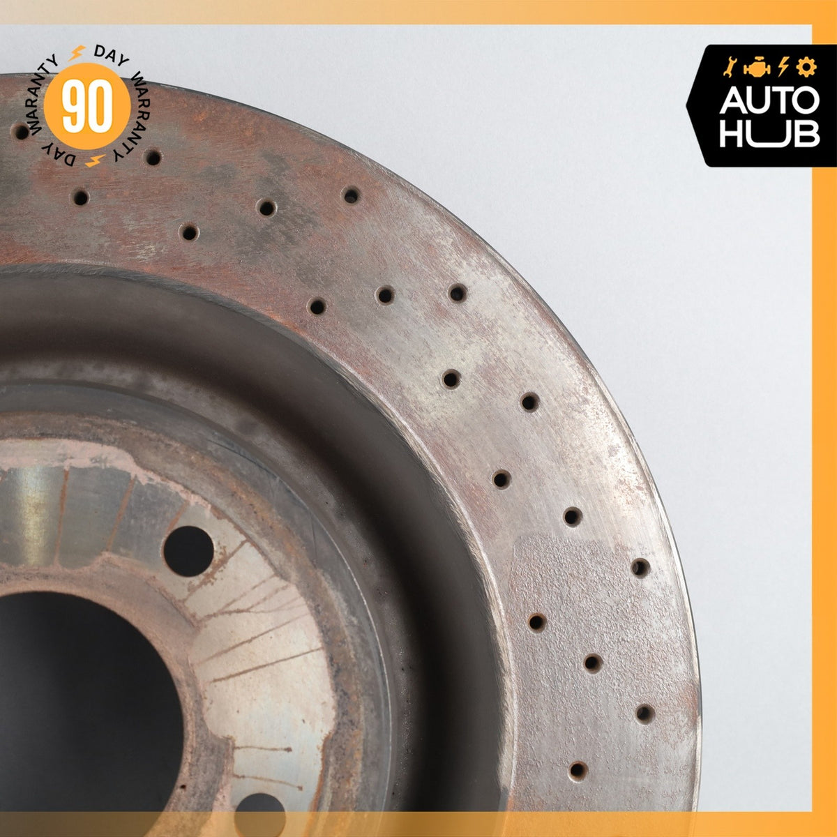 00-04 Aston Martin DB7 Front Brake Rotors Disc Left & Right Set OEM 38k - photo 9