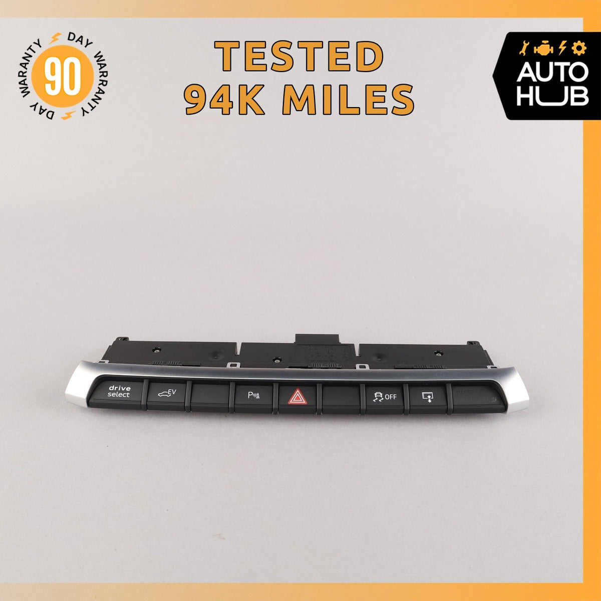 16-18 Audi 8V A3 E-Tron Drive Select Flasher Hazard Light Switch Panel OEM 94k - photo 1