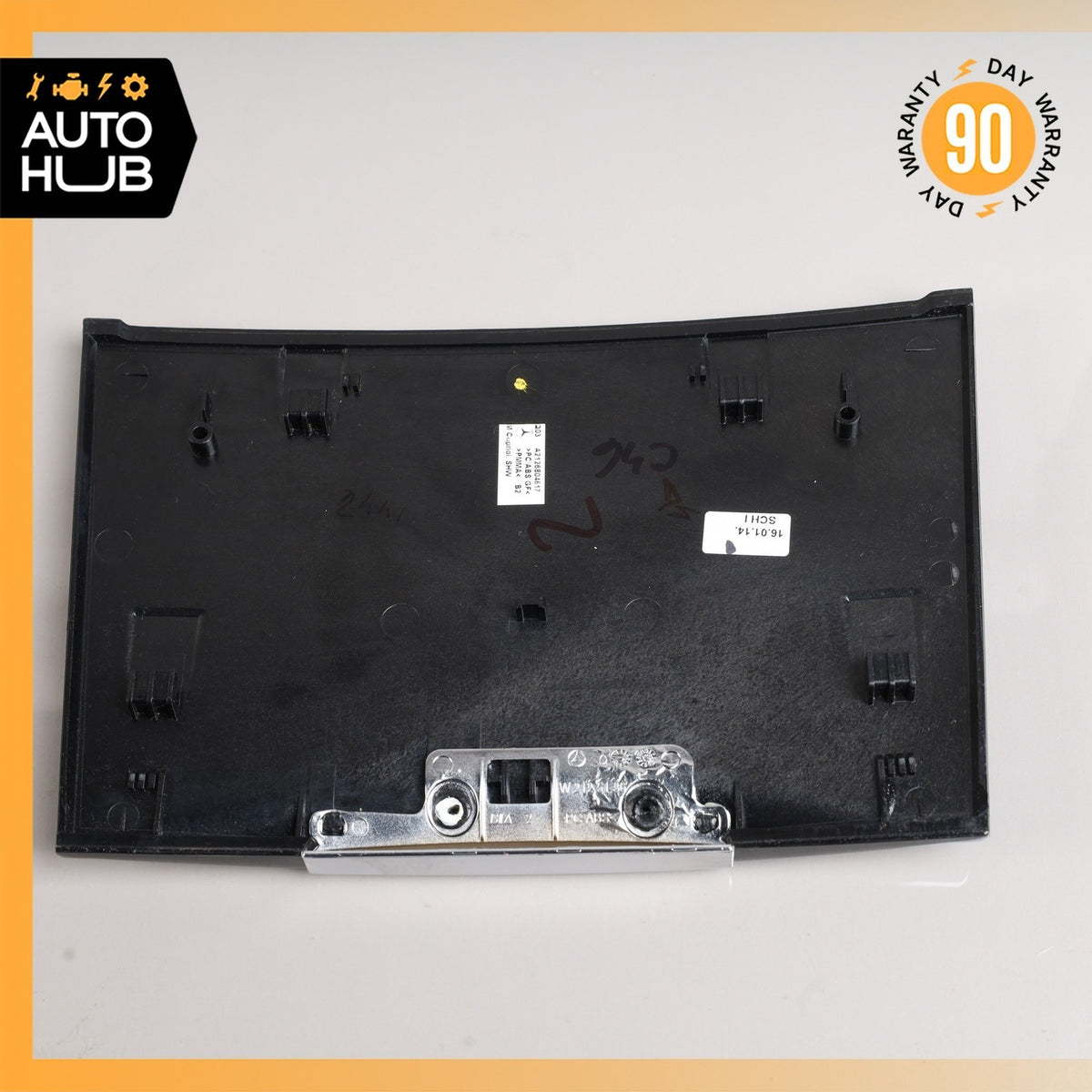 14-16 Mercedes W212 E350 E550 Front Center Console Cover Panel Trim Wood OEM - photo 5