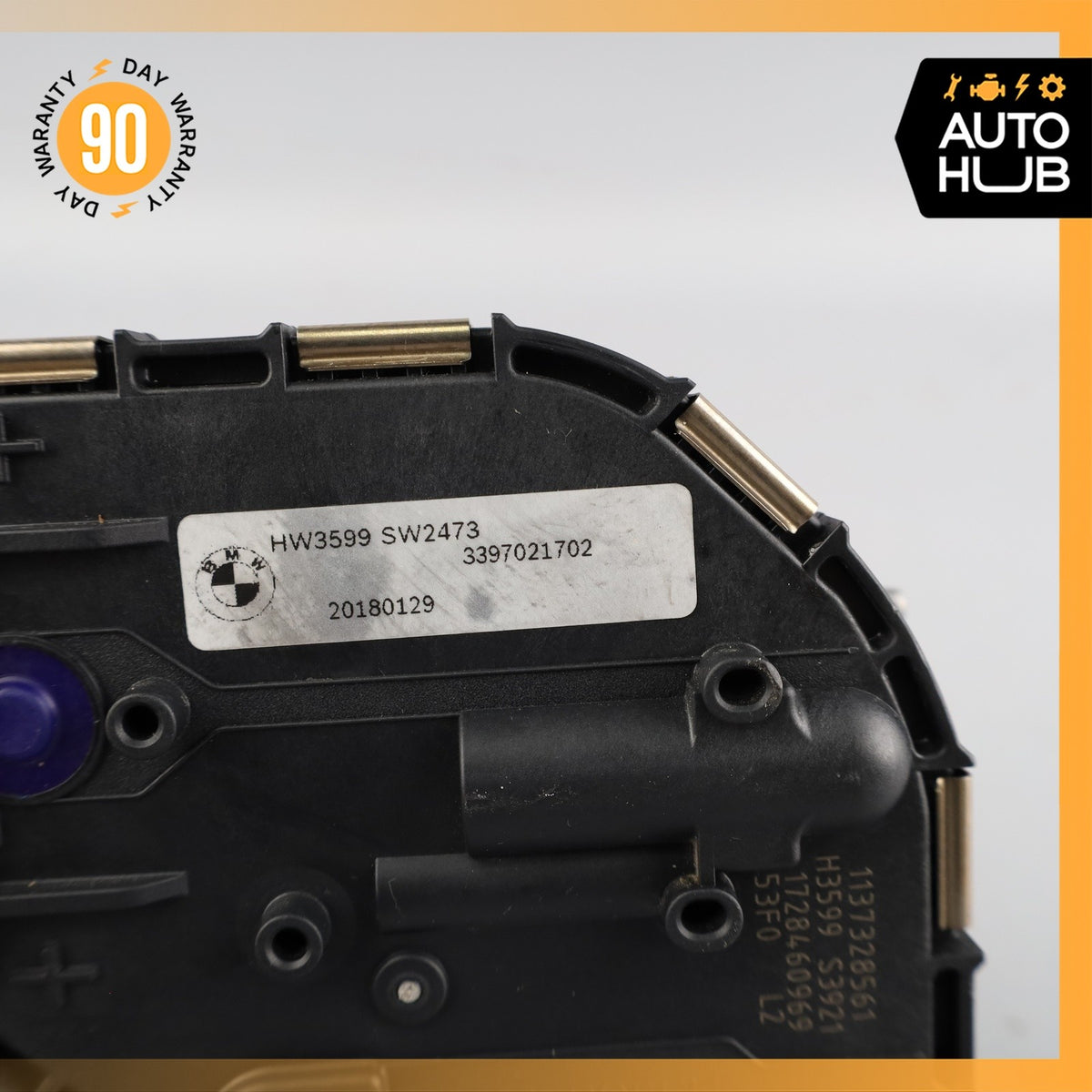 15-18 BMW F26 X4 Front Windshield Wiper Motor OEM - photo 10