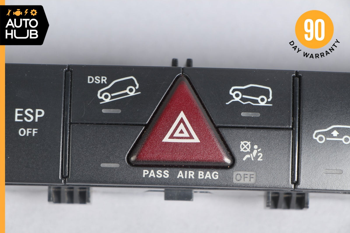 06-12 Mercedes X164 GL450 ML550 Hazard Control Switch Panel 1648709210 OEM - photo 3