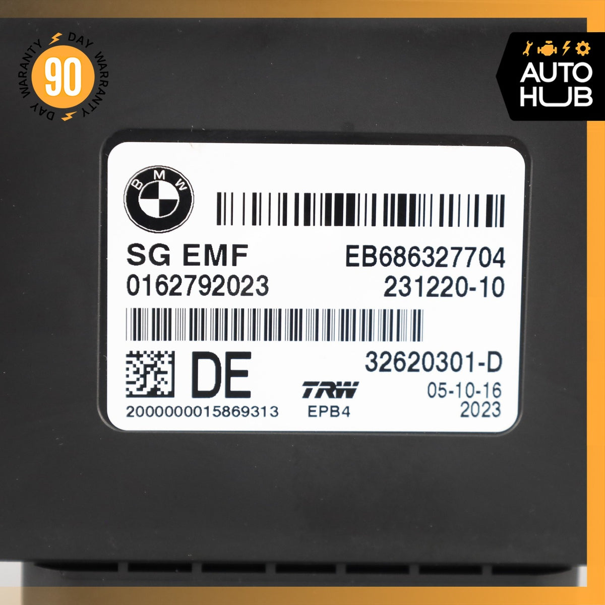 BMW F26 X4 X3 535i Electronic Parking Brake Control Module EMF 34436863277 OEM - photo 9