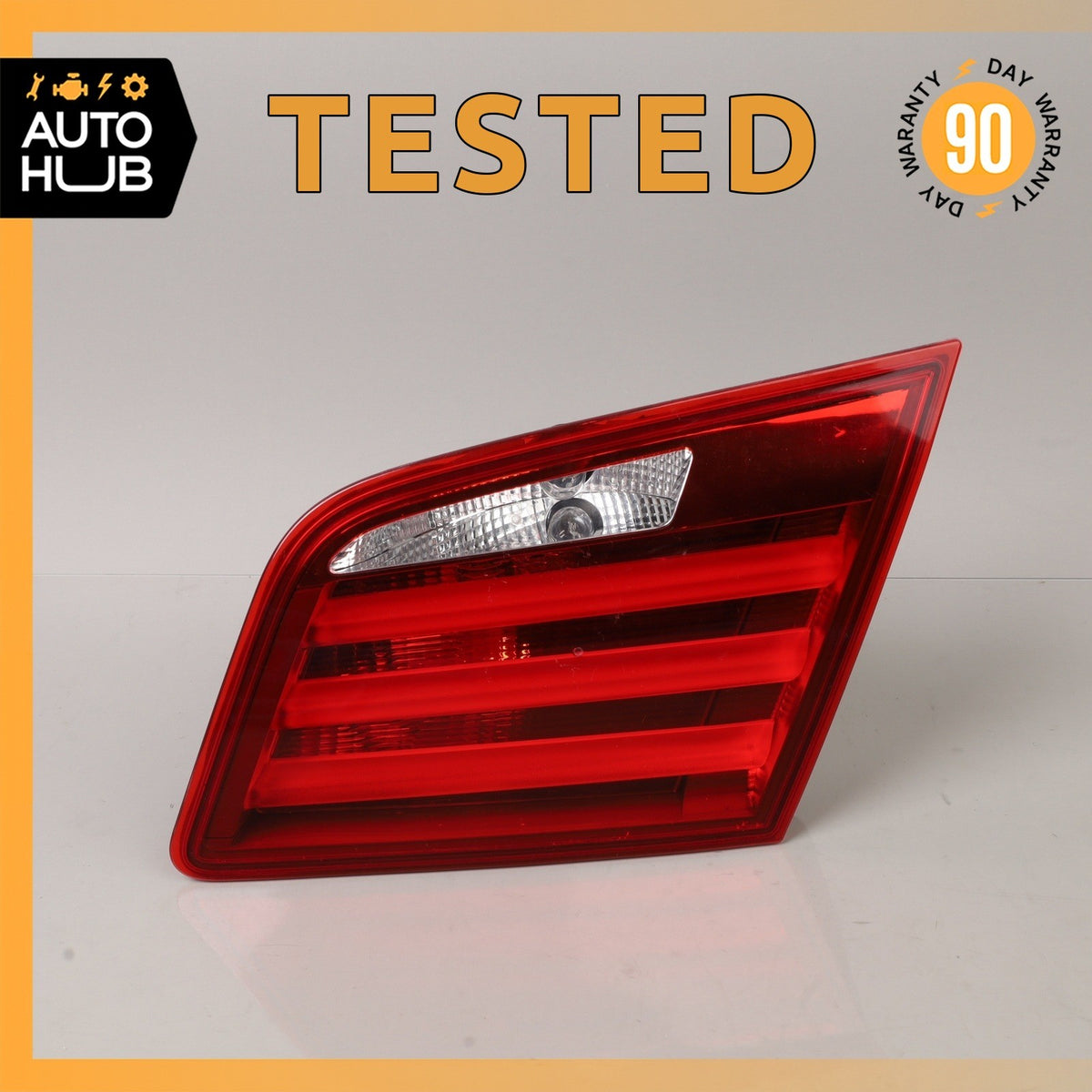 11-13 BMW F10 550i 535i Rear Right Inner Taillight Tail Light Lamp LED OEM - photo 1