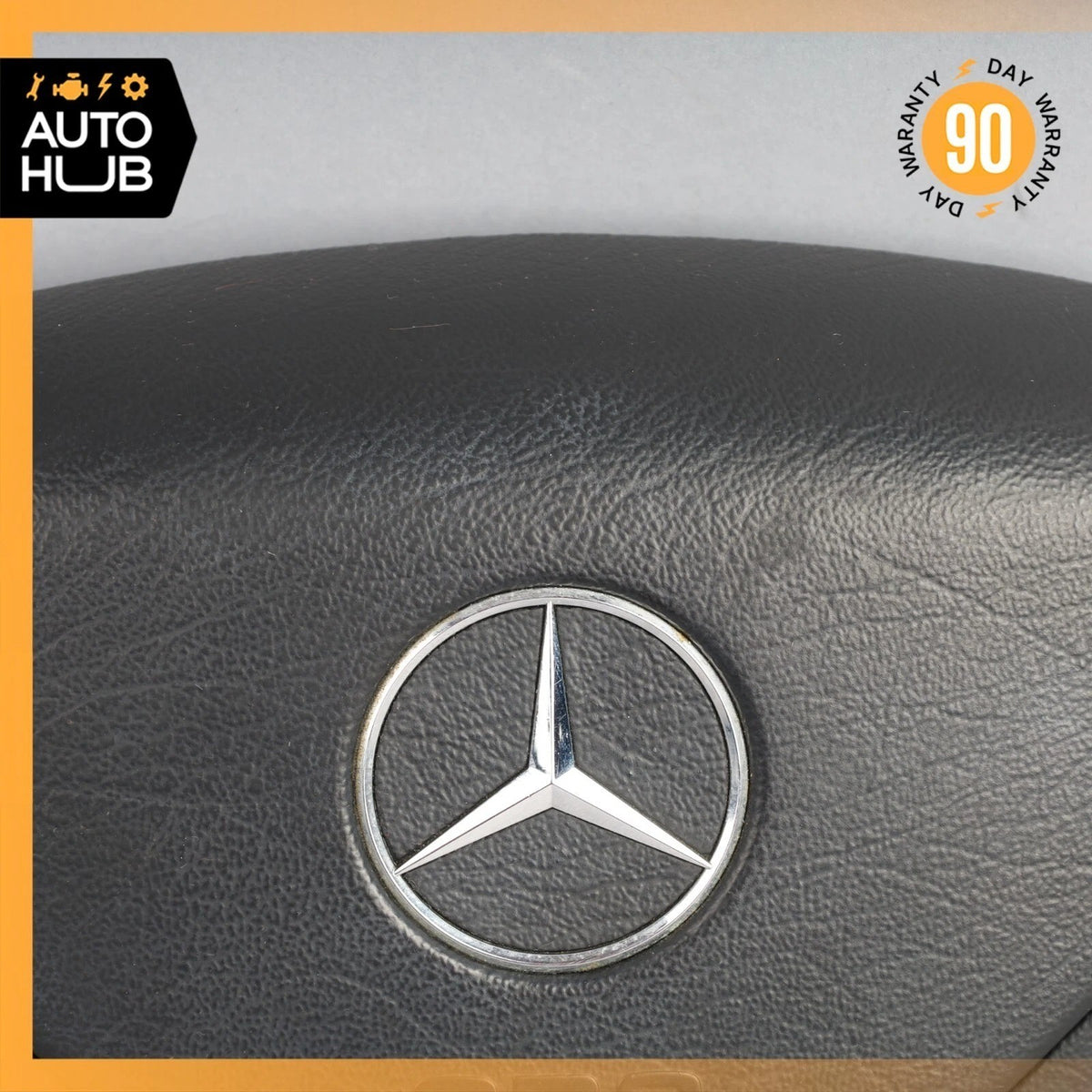 99-04 Mercedes R129 SL500 SLK230 Driver Steering Wheel Airbag Air Bag Black OEM - photo 3