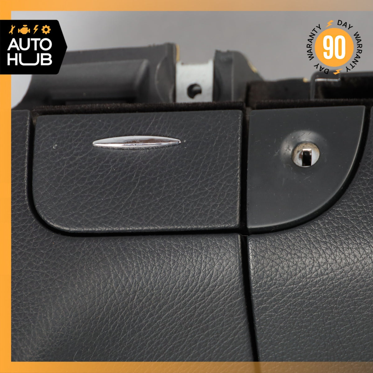 03-06 Mercedes W211 E320 E55 Dashboard Glove Box Storage Compartment Black OEM - photo 7