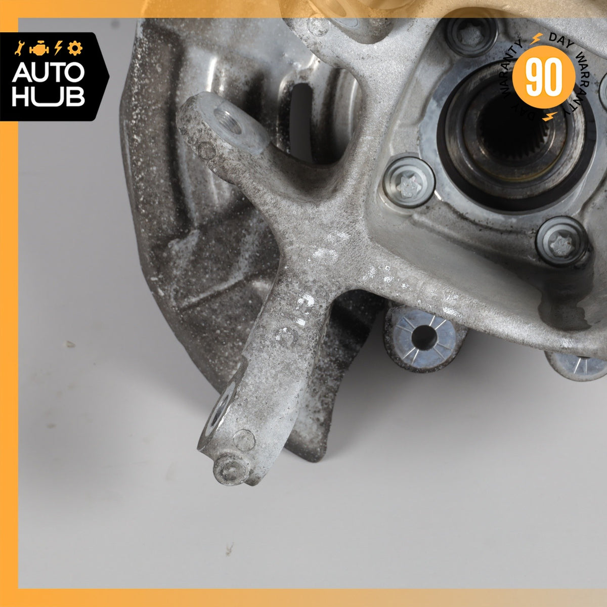 BMW F10 550i 535i Rear Right Passenger Side Spindle Knuckle Hub w/ Shield OEM - photo 8