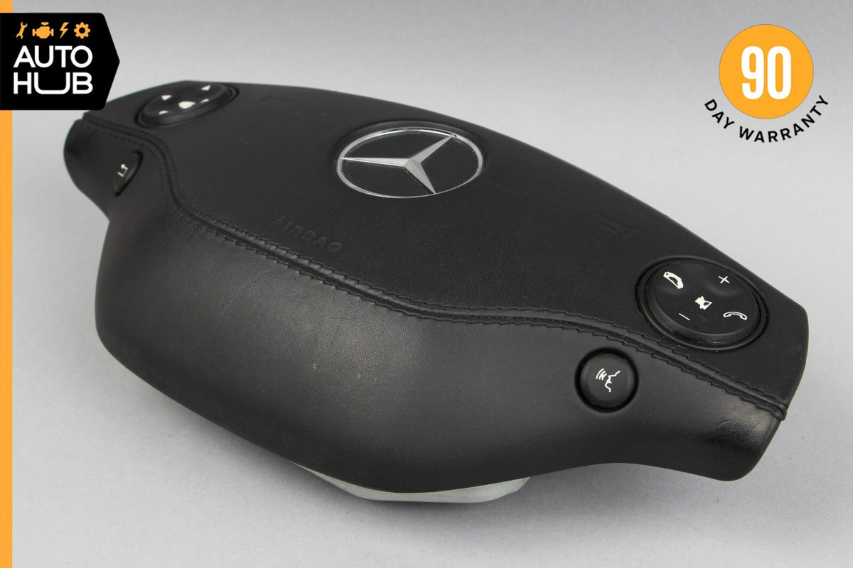 07-10 Mercedes W216 CL600 CL65 S63 AMG Steering Wheel Airbag Air Bag Black OEM - photo 6