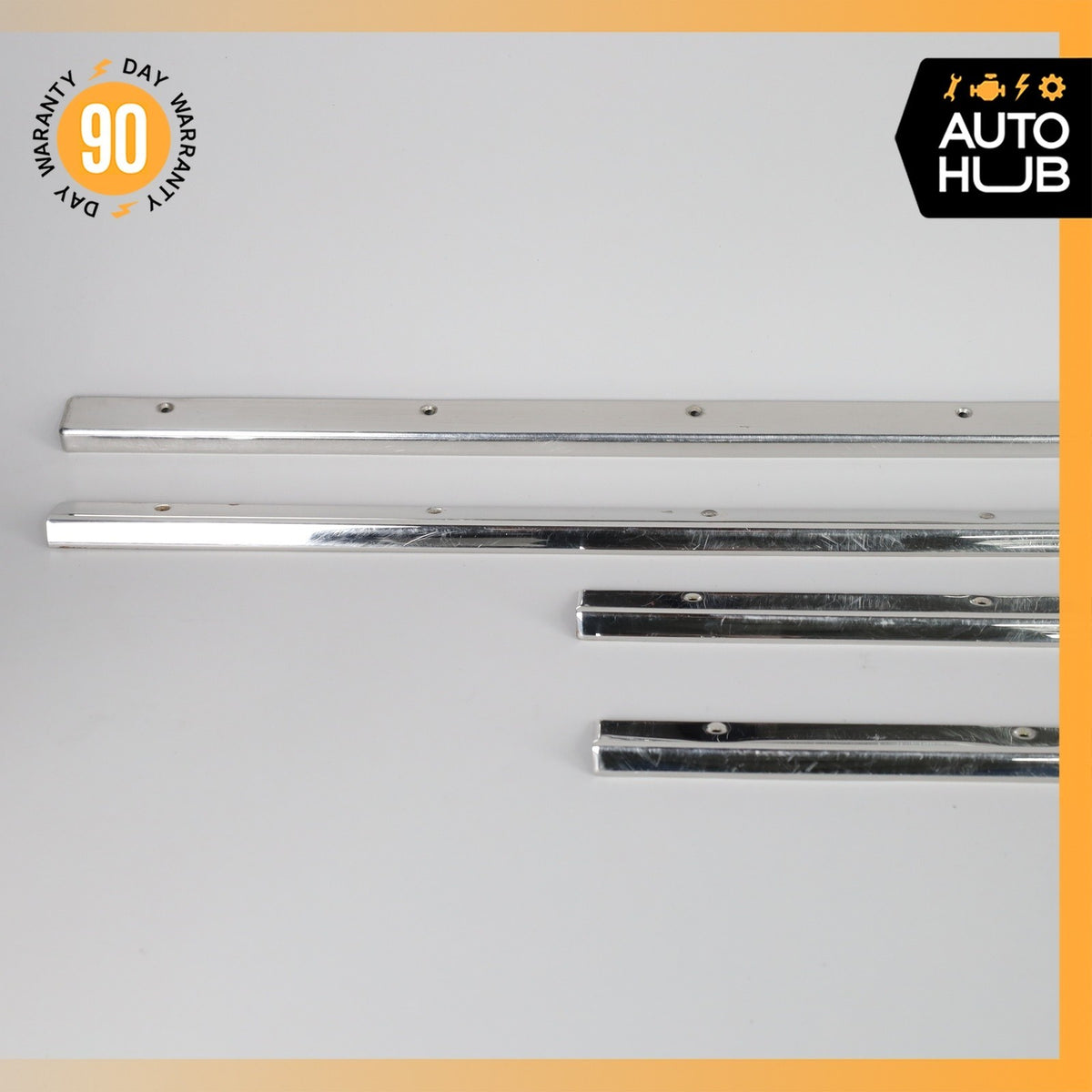81-98 Rolls Royce Silver Spirit Spur Mulsanne Door Outer Step Sill Set OEM 22k - photo 4