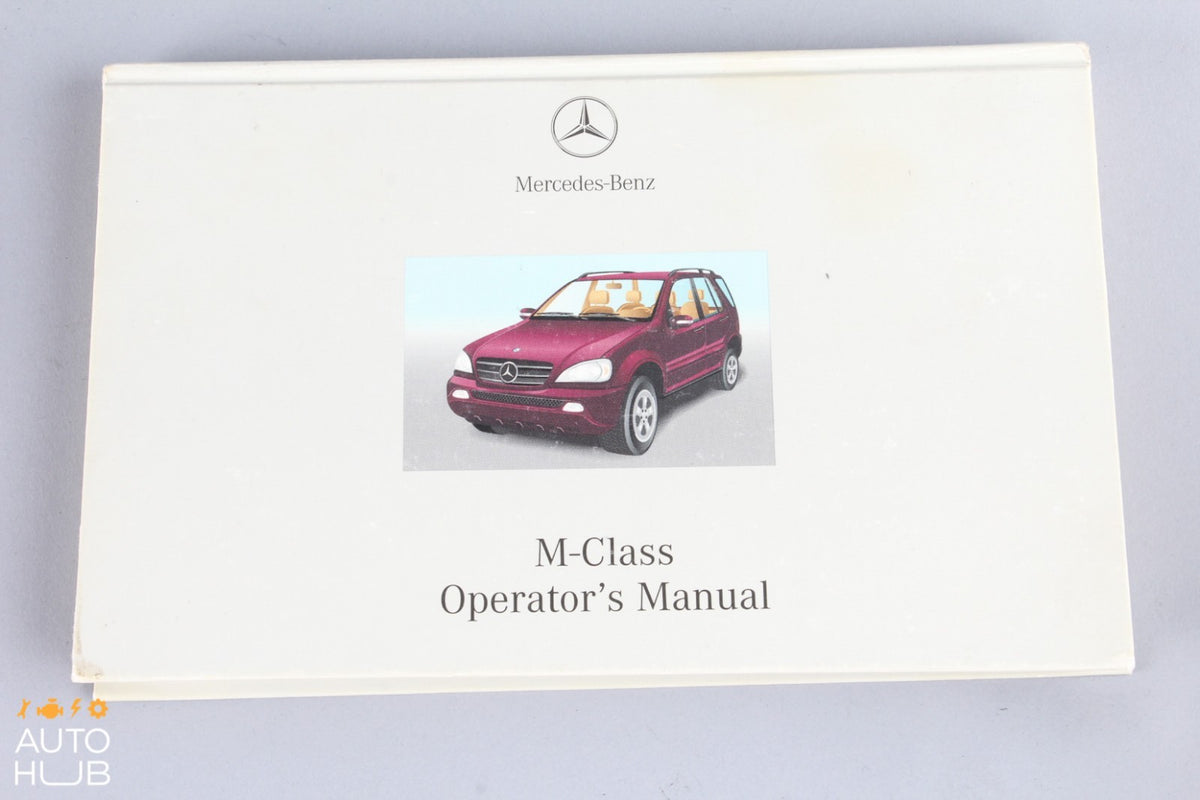 2002 Mercedes-Benz W163 ML500 Operator's Owener's Manual OEM #1 - photo 7