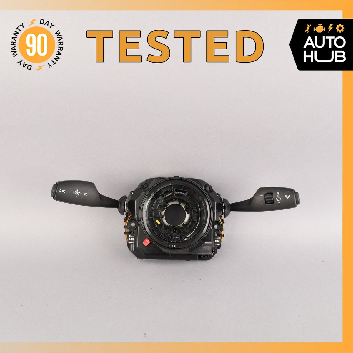 09-19 BMW F10 ActiveHybrid 5 Steering Column Control Switch 61319245622 OEM - photo 1