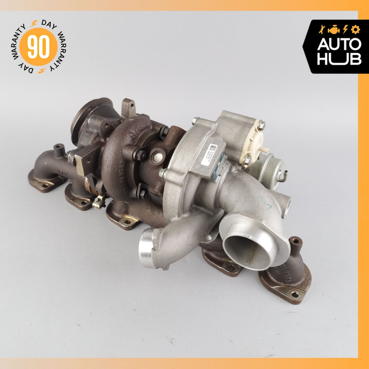 07-17 Mercedes W222 Maybach S600 SL600 Turbocharger Turbo Manifold Left Side OEM - photo 2