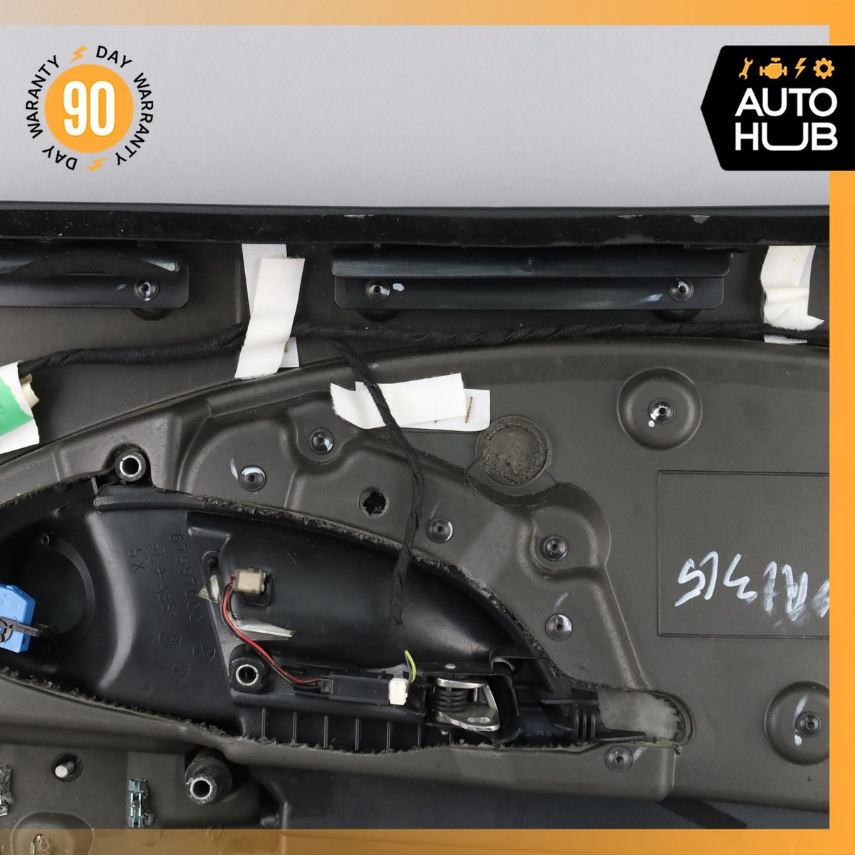 03-13 Maserati Quattroporte M139 Front Left Side Interior Door Panel Black OEM - photo 17