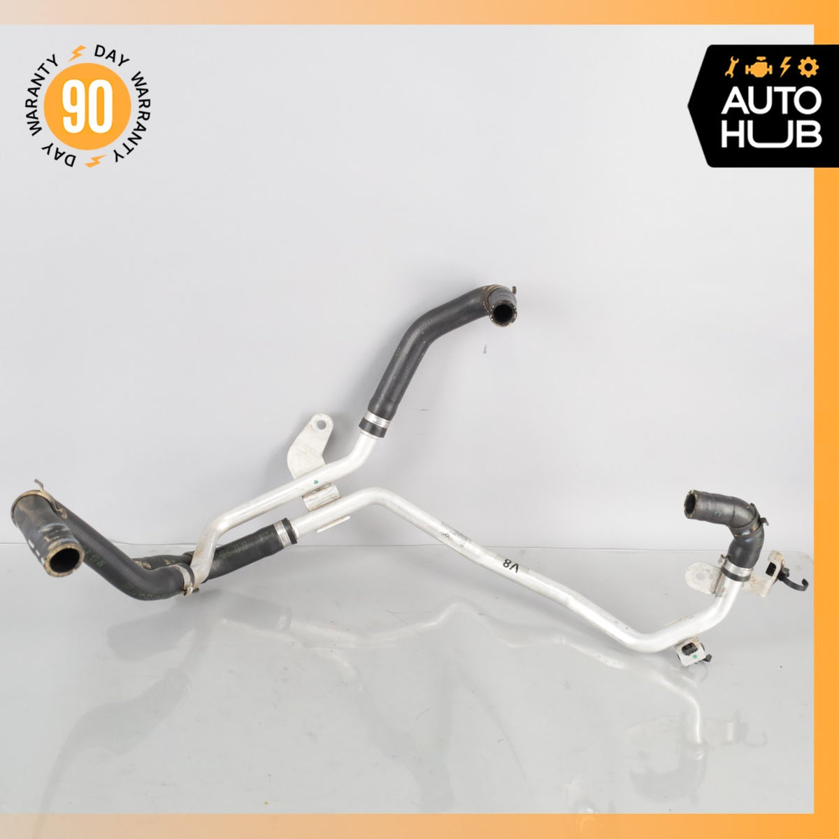 13-15 Bentley Continental GTC GT 4.0L V8 Coolant Water Hose Pipe OEM 11k - photo 2