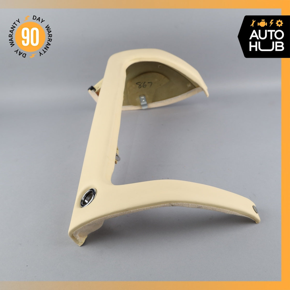 99-02 Bentley Arnage Right Dashboard Glove Box Trim Panel Beige OEM 42k - photo 9