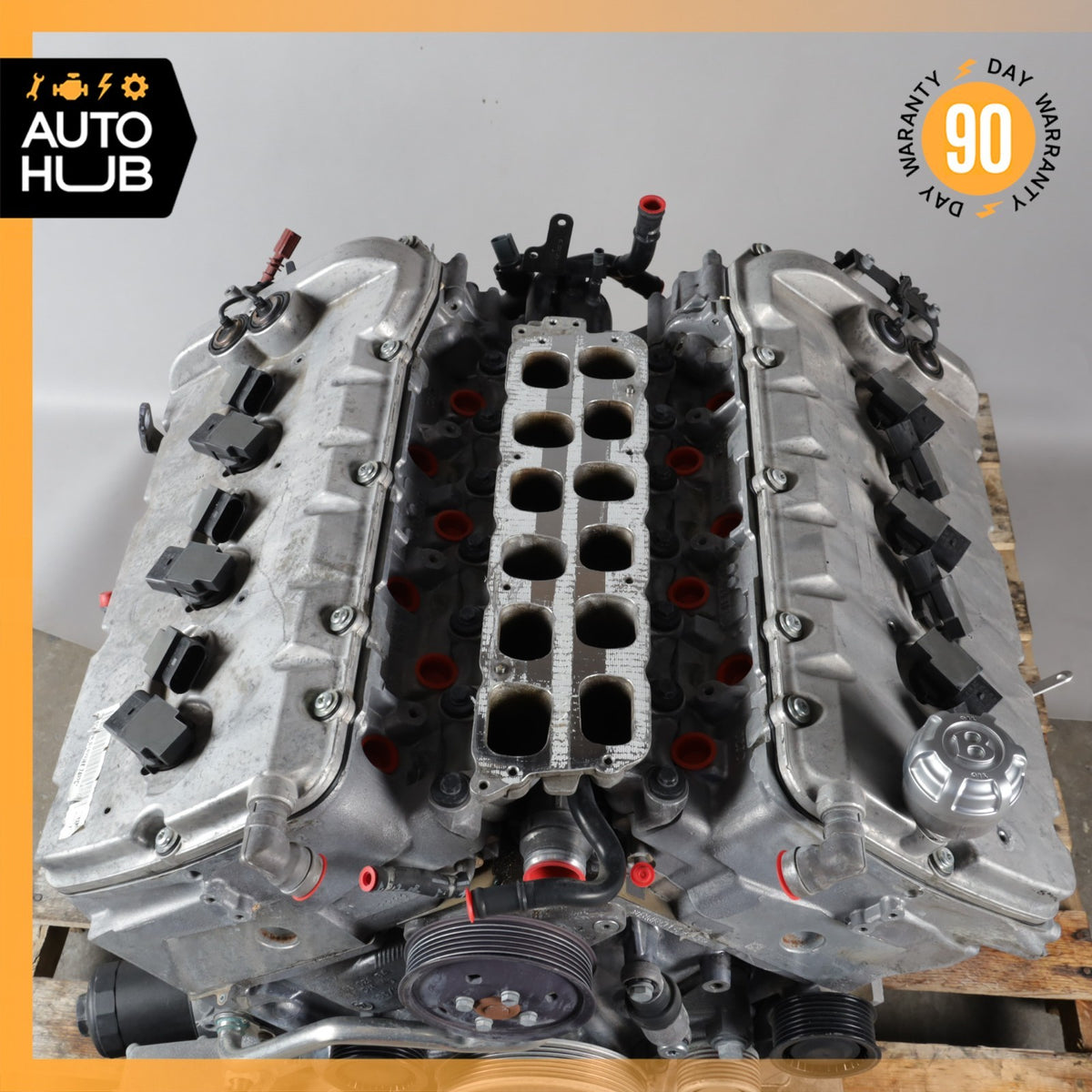 08-13 Bentley Continental GT GTC Speed 6.0L W12 Engine Motor Assembly OEM 87k - photo 6