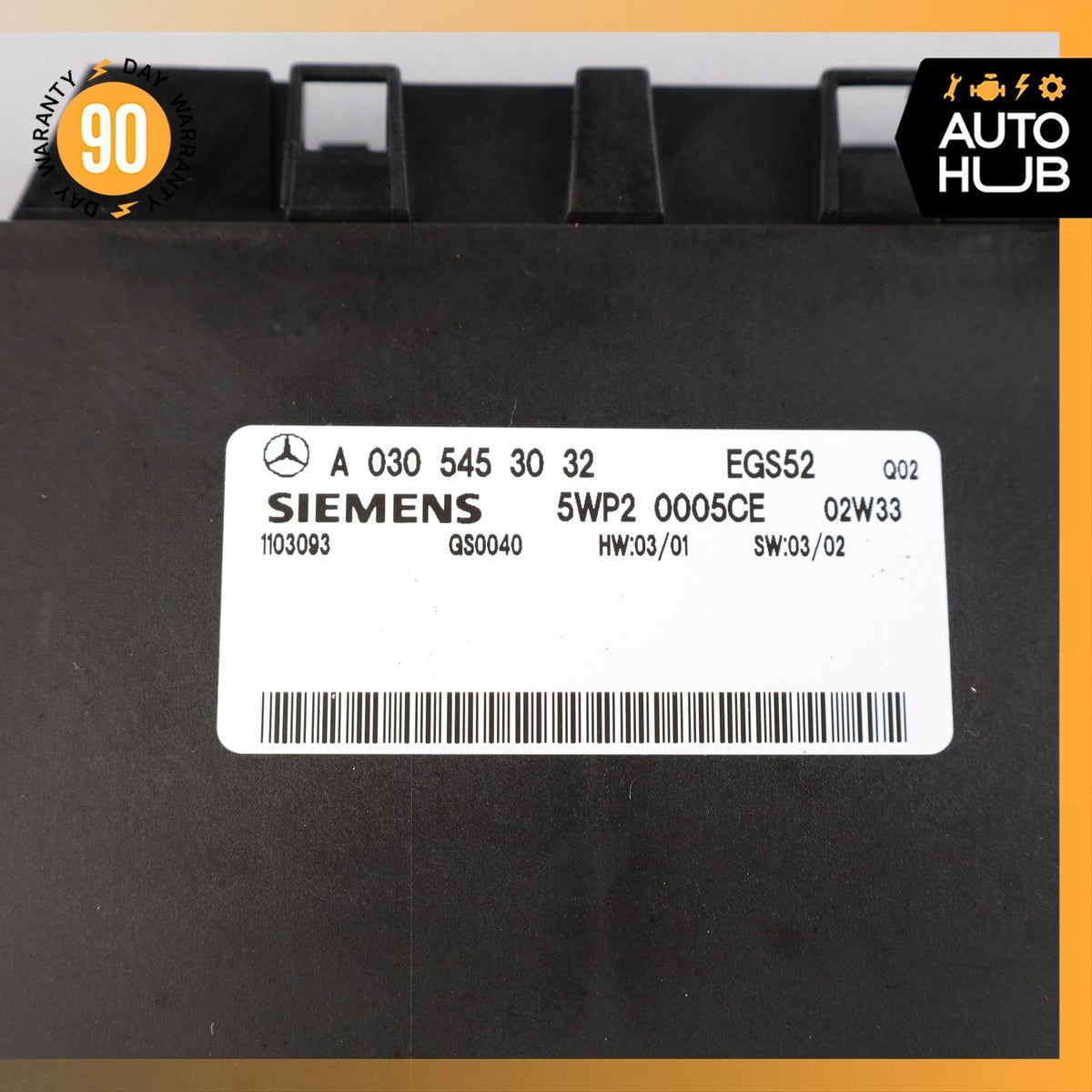 96-04 Mercedes SLK230 C230 C320 CLK430 Transmission Control Unit 0305453032 OEM - photo 9