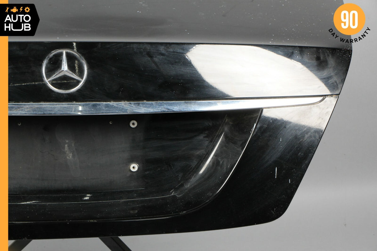 07-10 Mercedes W216 CL600 CL550 CL63 AMG Trunk Lid Panel Assembly Black OEM - photo 2