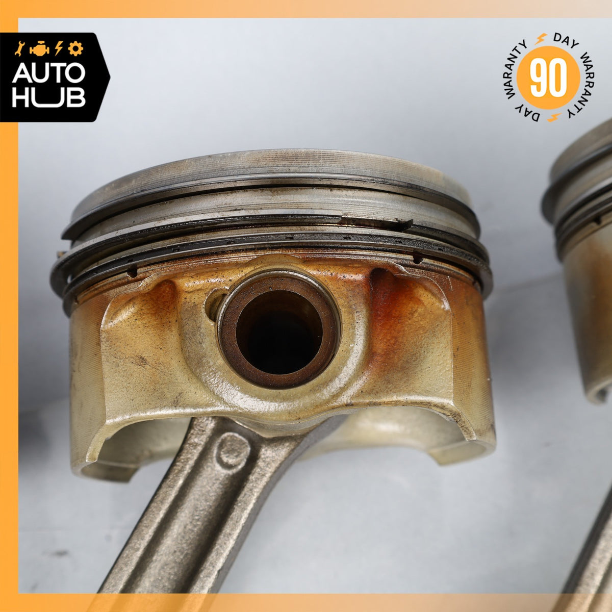 13-14 Audi S8 / Bentley GT 4.0L Engine Piston Connecting Rod Set 079107066EA OEM - photo 17