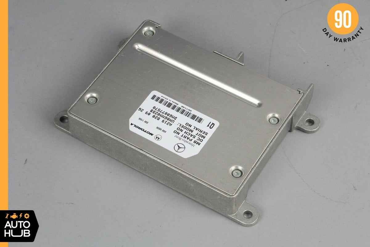 06-12 Mercedes R230 SL550 E350 Communication Control Module 2198200926 OEM - photo 2