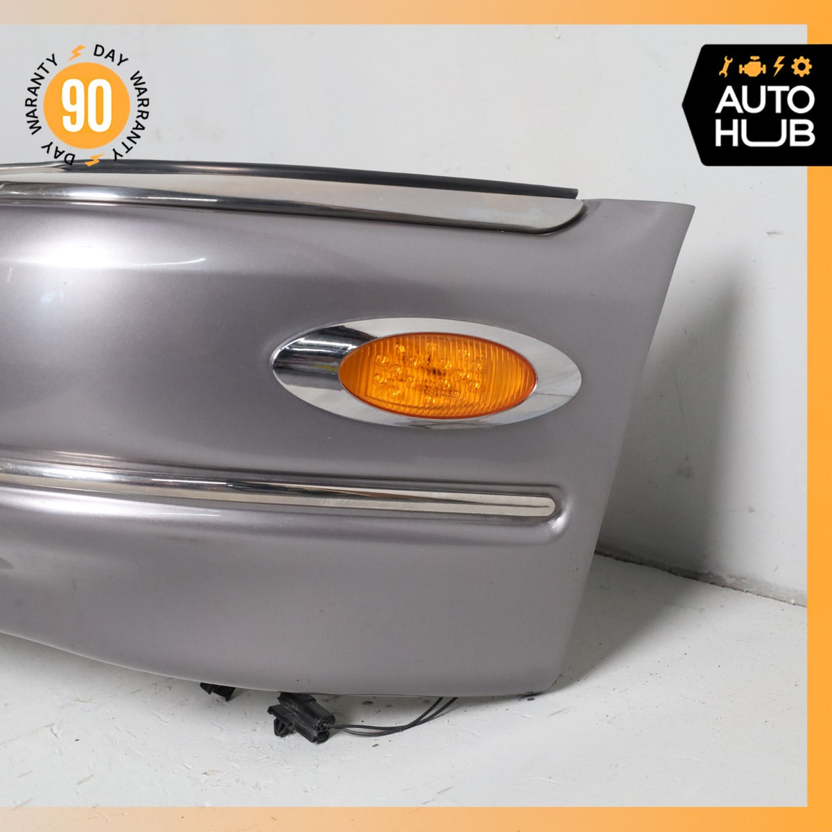 00-02 Rolls Royce Silver Seraph Front Bumper Cover Assembly Silver OEM - photo 8