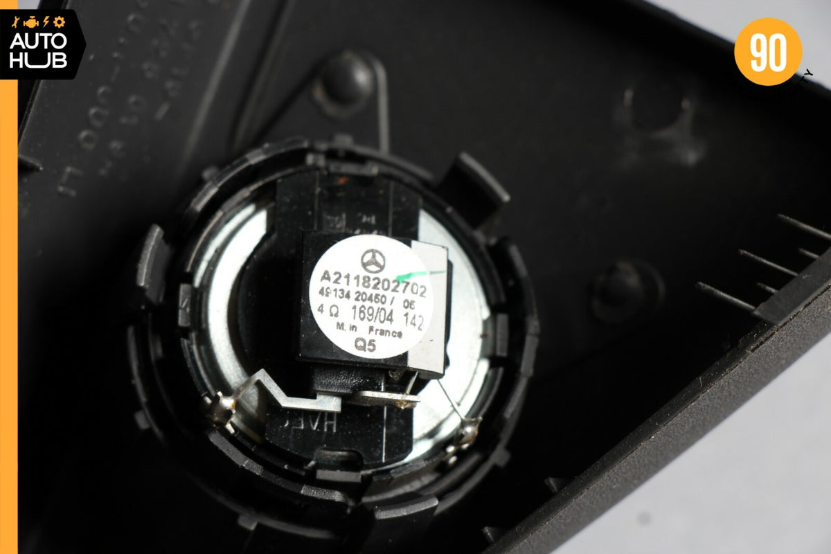 03-06 Mercedes W211 E320 E350 Tweeter Speaker Cover Left Driver Side Black OEM - photo 6