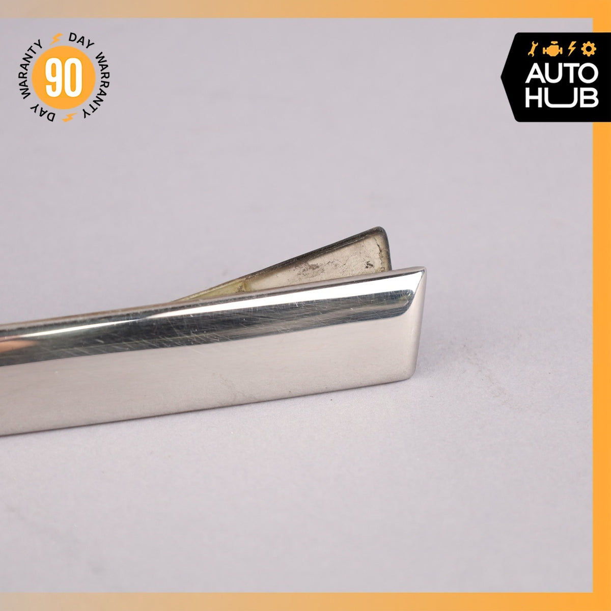 03-10 Bentley Continental GT GTC Rear Right Side Bumper Molding Trim Chrome OEM - photo 5