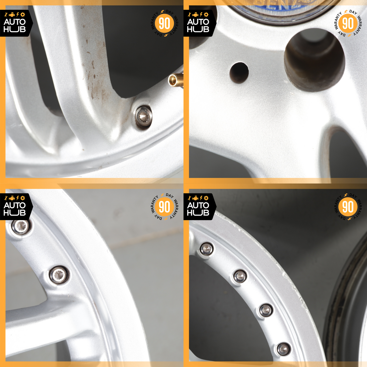 Mercedes R170 SLK230 SLK320 8 x 17 17" Wheel Rim Rims Set of 4 Aftermarket - photo 21