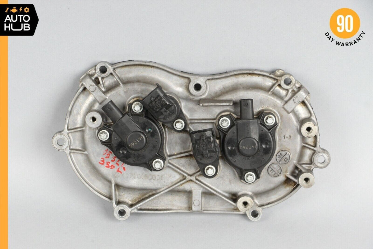 Mercedes R171 SLK350 E350 Front Left Side Engine Timing Chain Cover Plate OEM - photo 1