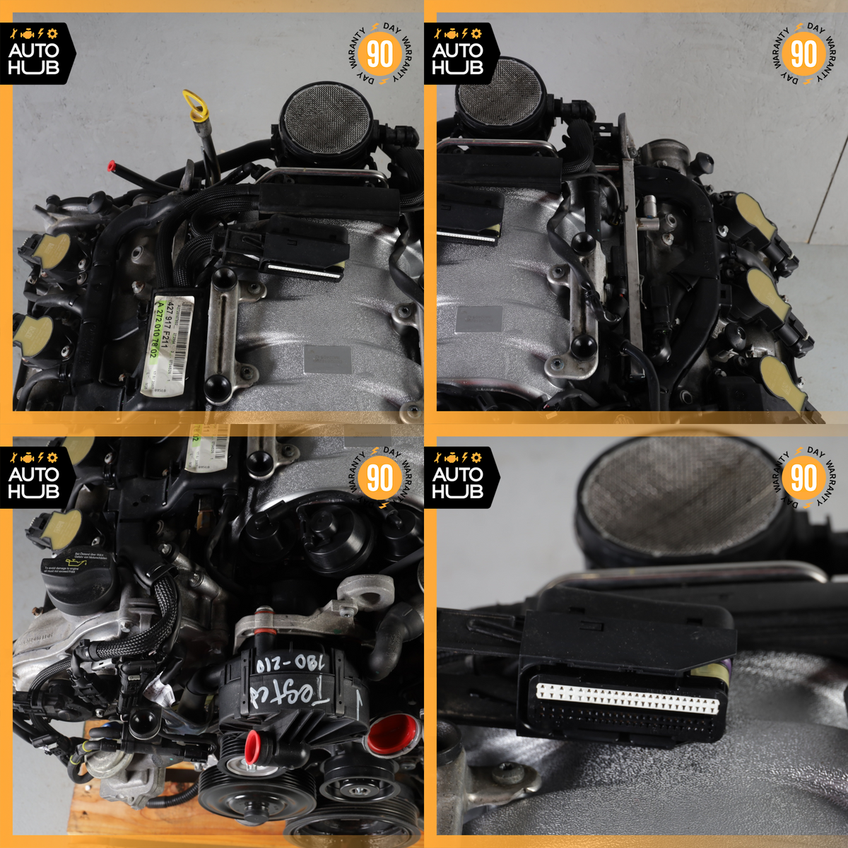 05-11 Mercedes W211 E350 CLK350 RWD Engine Motor 3.5L V6 M272 272.964 OEM 112k - photo 17