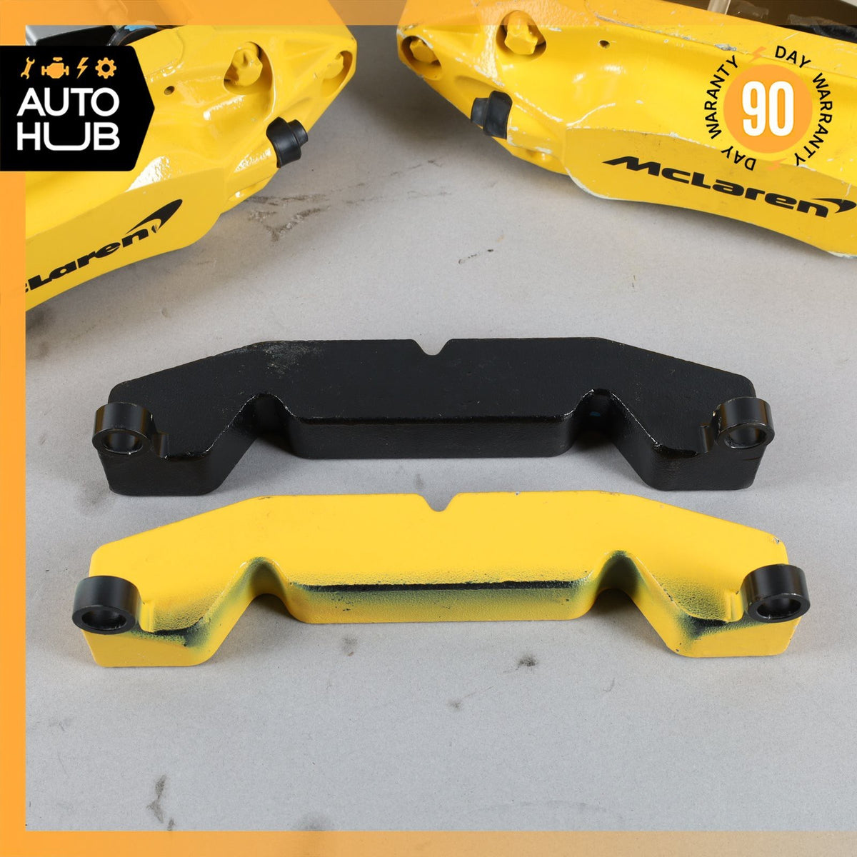 12-21 McLaren 570S Rear Brake Calipers Left & Right Side Set Yellow OEM - photo 8