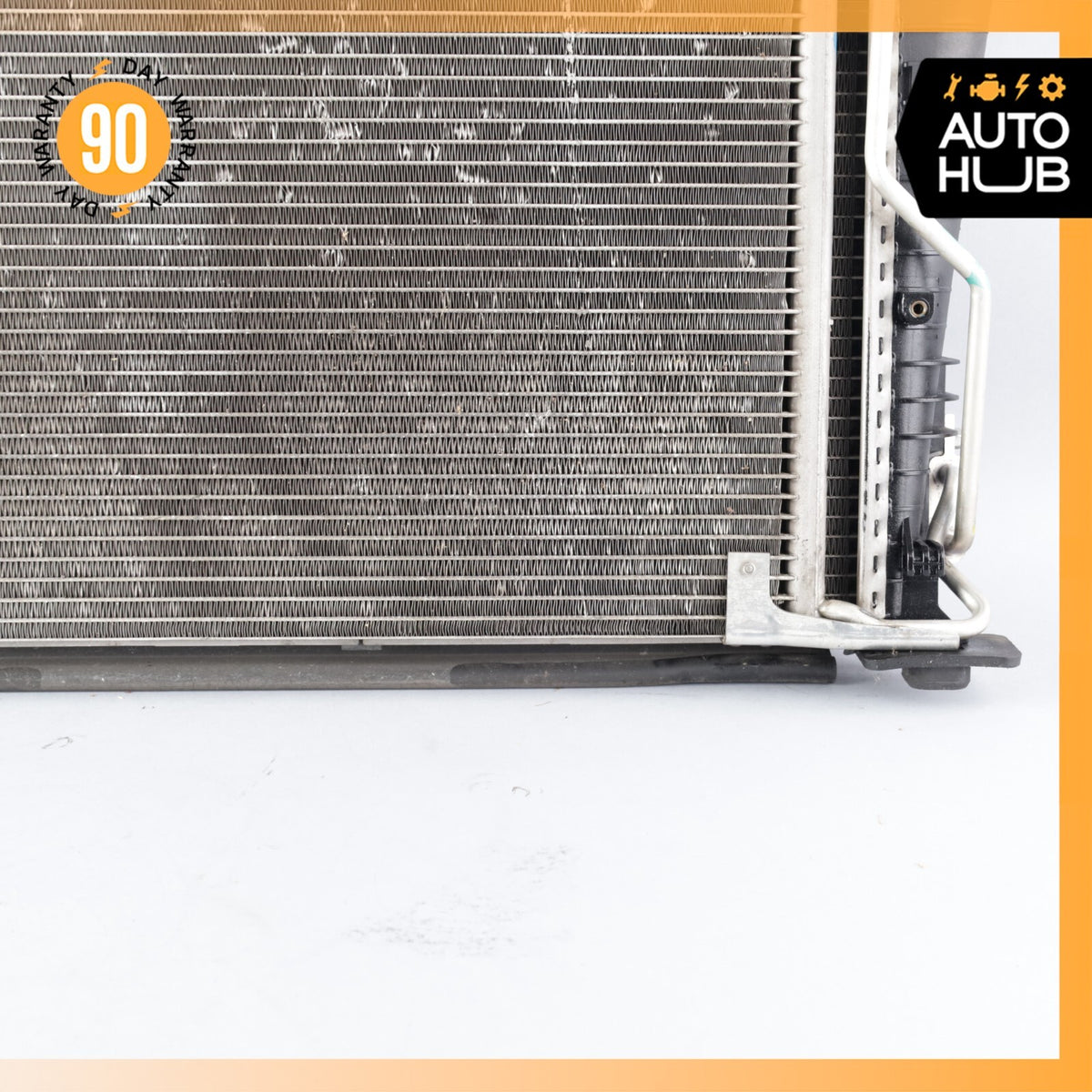 03-06 Mercedes R230 SL500 Engine Cooling Radiator AC A/C Condenser OEM - photo 10