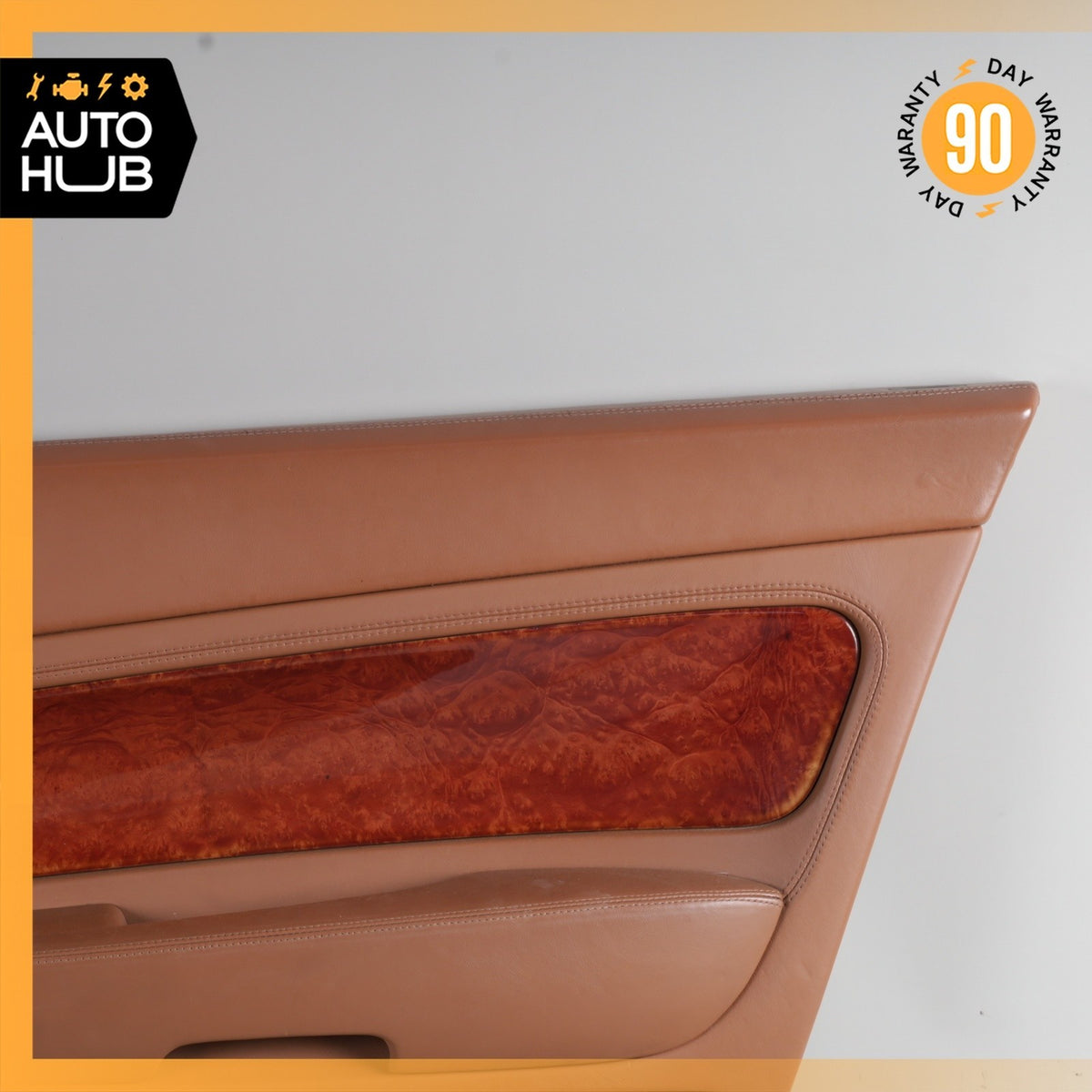 03-10 Bentley Continental GT Right Side Interior Door Panel Brown OEM 87k - photo 3