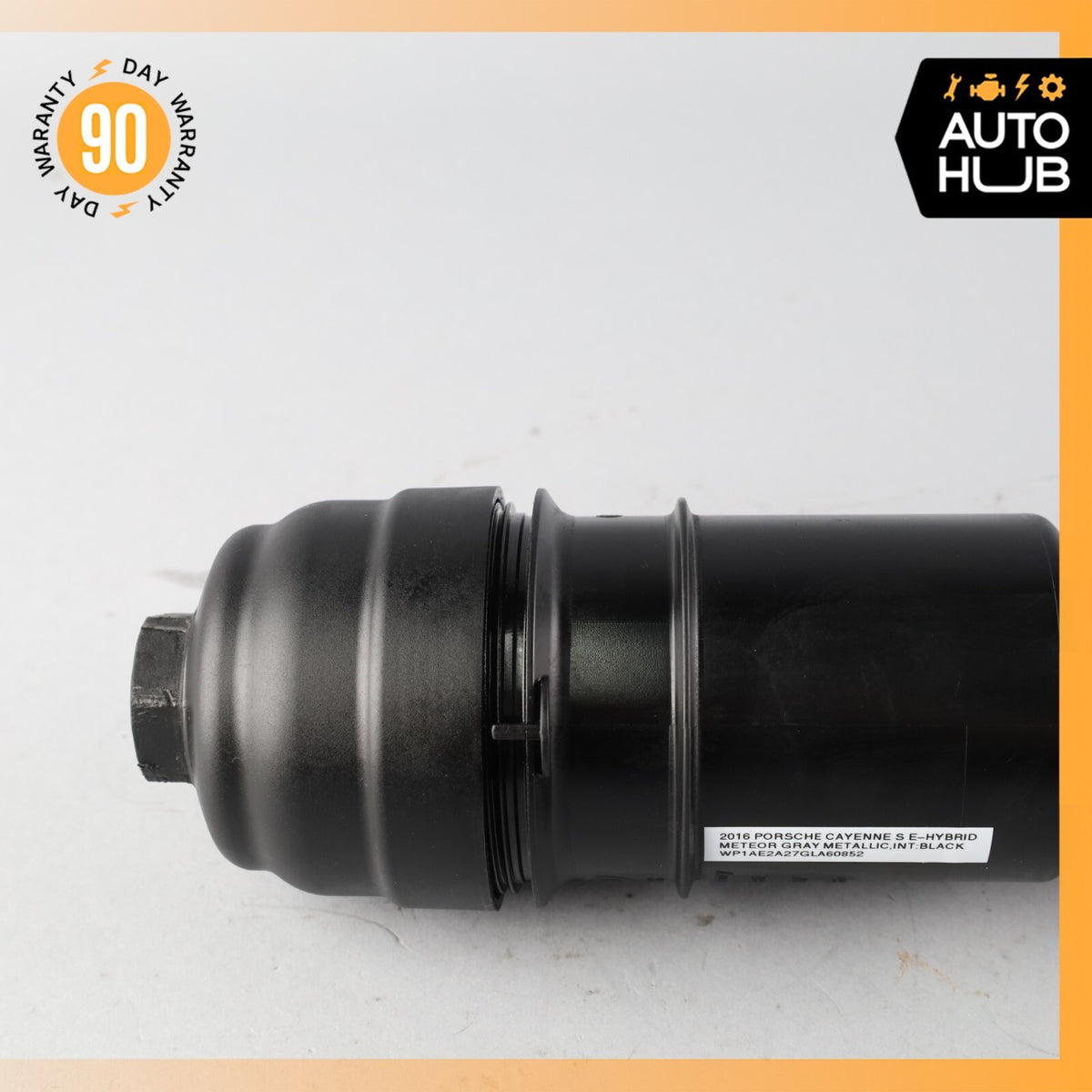 Porsche Cayenne 958 E-Hybrid S Engine Cooler Oil Filter Housing OEM - photo 10