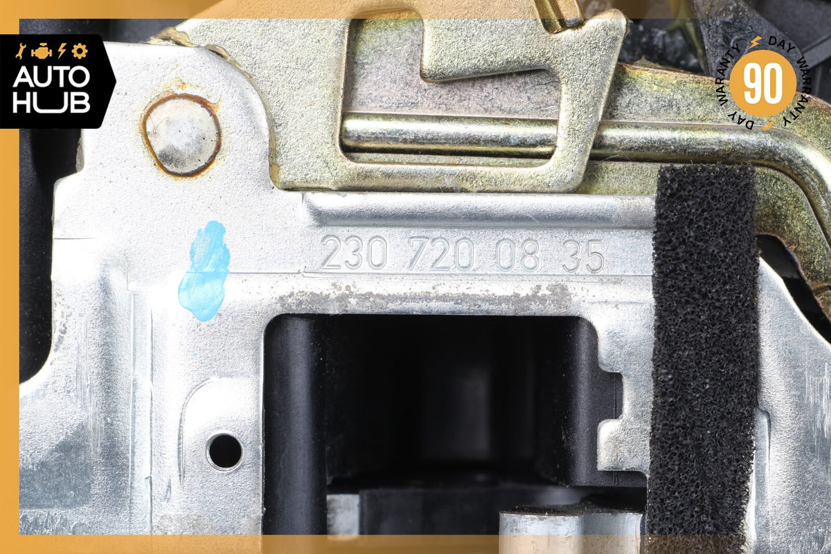 03-12 Mercedes R230 SL500 SL55 AMG Right Door Lock Latch Actuator Keyless Go OEM - photo 11
