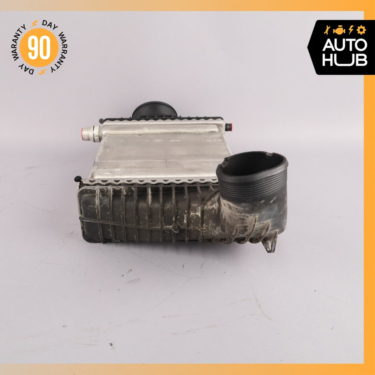 14-15 Mercedes W117 CLA45 GLA45 AMG Engine Charge Air Intercooler OEM - photo 7
