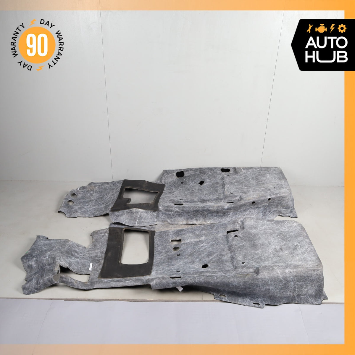 11-19 Maserati GranTurismo S M145 Interior Floor Carpet Black 81573300 OEM 28k - photo 17