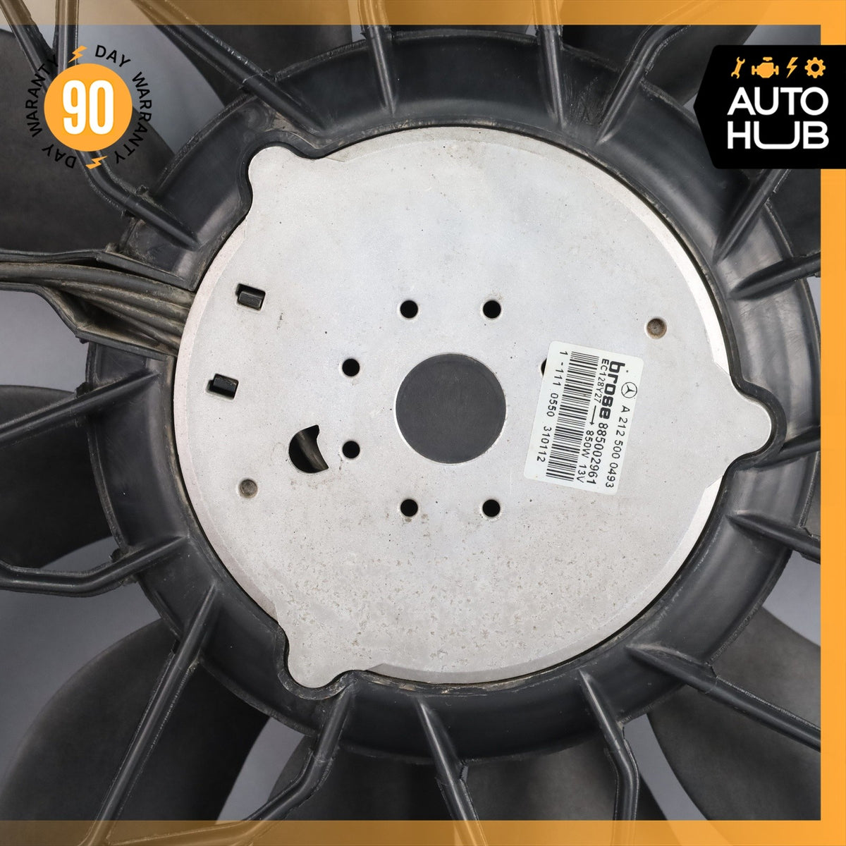07-13 Mercedes X164 GL350 ML350 Engine Motor Cooling Fan Assembly 1645000093 OEM - photo 18