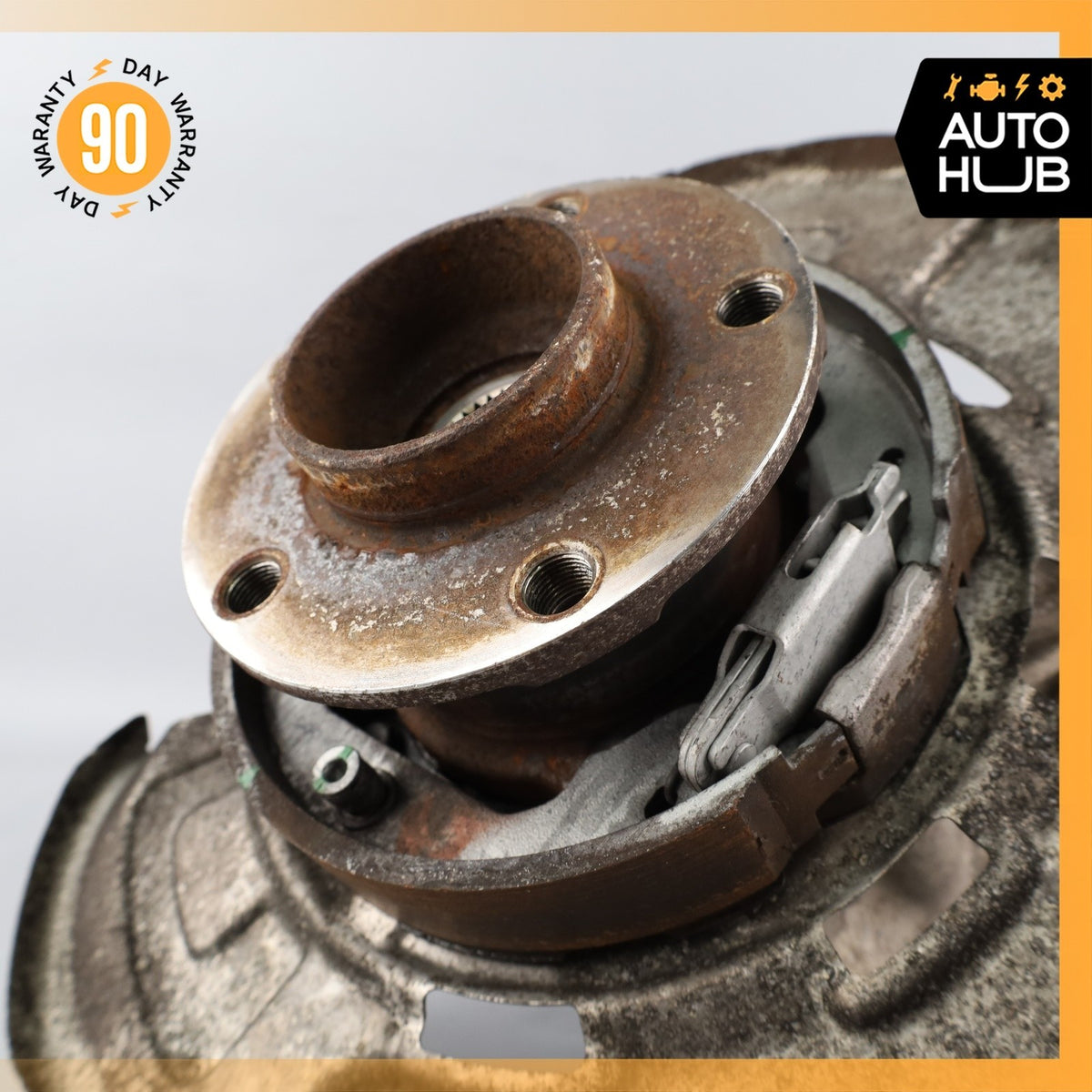 07-19 BMW E70 X5 X6 Rear Left Driver Side Spindle Knuckle Hub w/ Shield OEM - photo 7