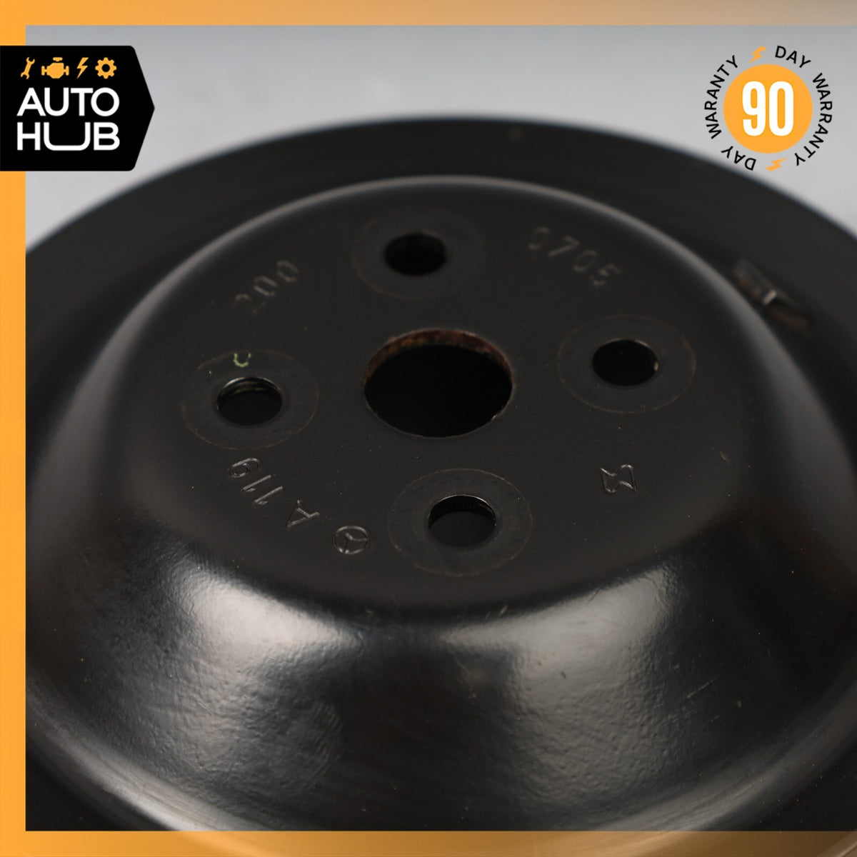 90-99 Mercedes R129 SL500 S500 E500 Engine Water Pump Pulley 1192000705 OEM - photo 2
