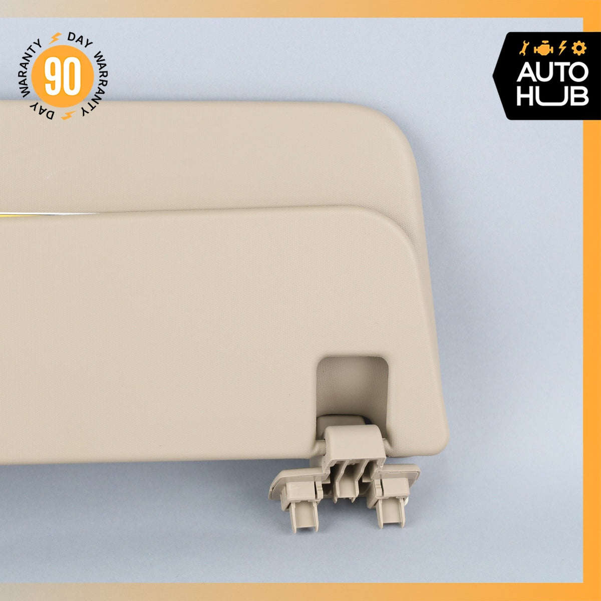 12-19 Mercedes W166 ML350 GL350 Sun Visor Sunvisor Left Driver Side Beige OEM - photo 3