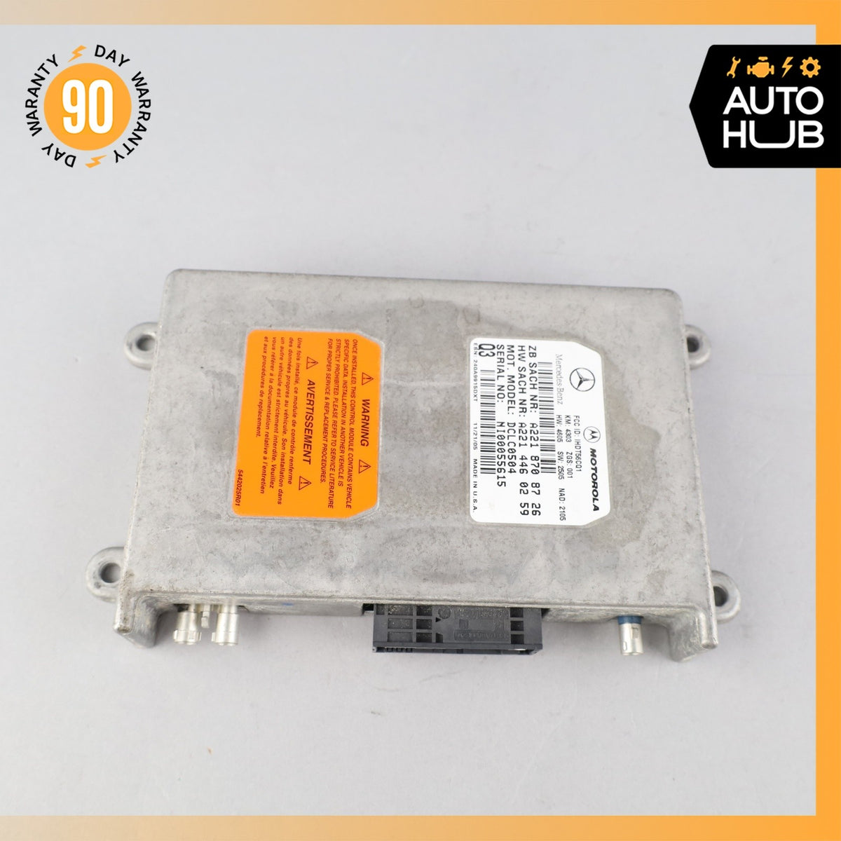 Mercedes W209 CLK500 CLS500 S550 GL450 Voice Communication Control Module OEM - photo 7