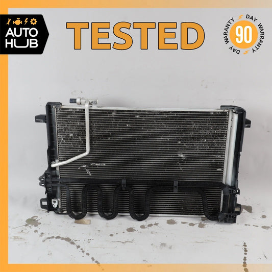 12-16 Mercedes R172 SLK350 M276 AC Air A/C Condenser Steering Oil Cooler OEM - photo 1